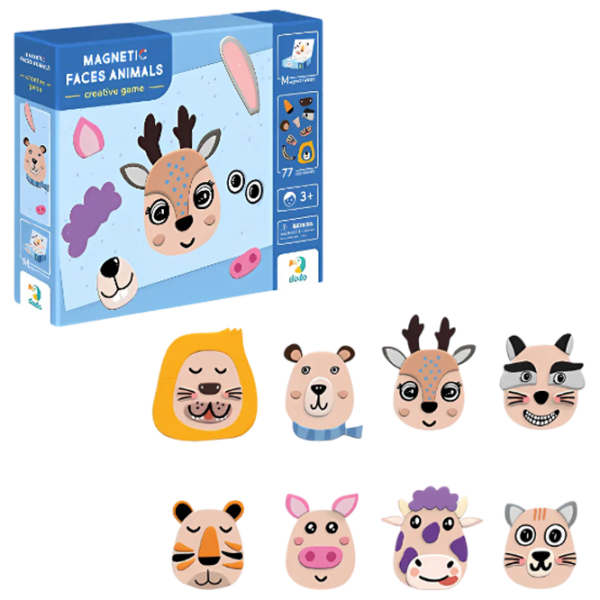 Joc educativ DoDo Faces 3+/ Magnetic  photo 3
