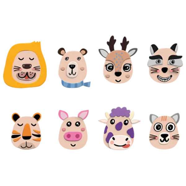 Joc educativ DoDo Faces 3+/ Magnetic  photo 4
