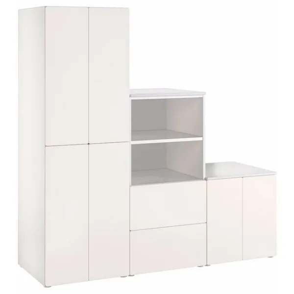 Шкаф Ikea Smastad/Platsa 181 x 57см x 180 / ДСП / Белый photo 2
