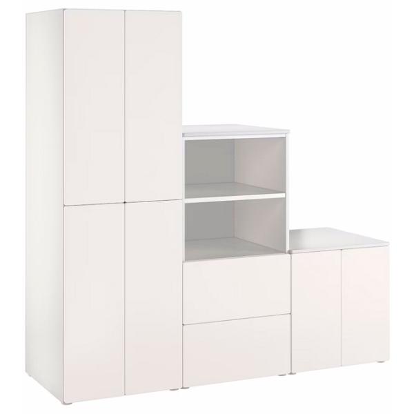Шкаф Ikea Smastad/Platsa 181 x 57см x 180 / ДСП / Белый photo 2