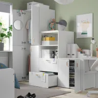 Dulap Ikea Smastad/Platsa 181 x 57 x 180 / DSP / Alb photo 4