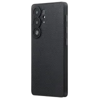 Husă pentru smartphone Samsung Galaxy S25 Ultra 5G Pitaka / Back / TPU / Gray Black