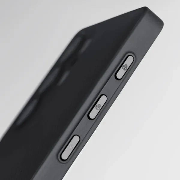 Husă pentru smartphone Samsung Galaxy S25 Ultra 5G Pitaka / Back / TPU / Gray Black photo 3