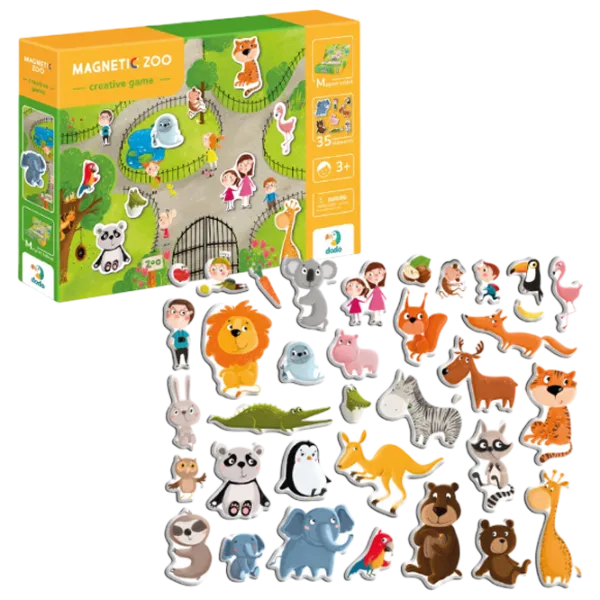 Joc educativ DoDo Zoo 3+/ Magnetic  photo 2