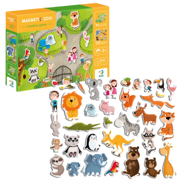 Joc educativ DoDo Zoo 3+/ Magnetic  photo 2