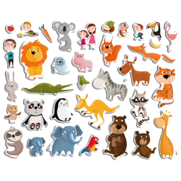 Joc educativ DoDo Zoo 3+/ Magnetic  photo 3