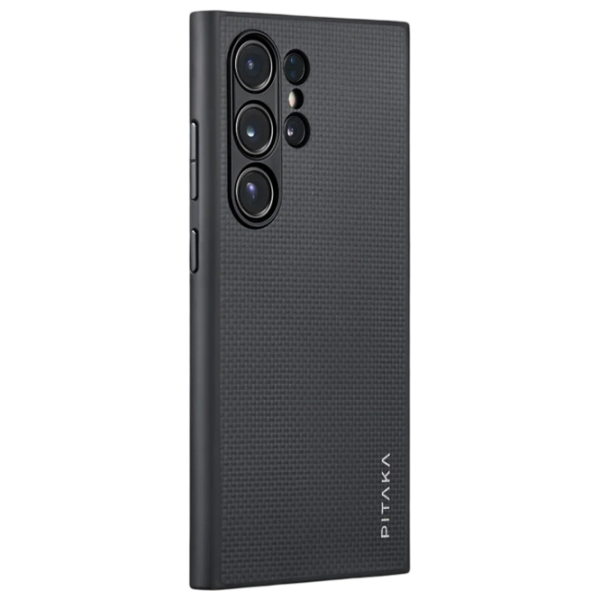 Husă pentru smartphone Samsung Galaxy S24 Ultra Pitaka / Back / TPU / Gray Black photo 1 Husă pentru smartphone Samsung Galaxy S24 Ultra Pitaka / Back / TPU / Gray Black photo 1