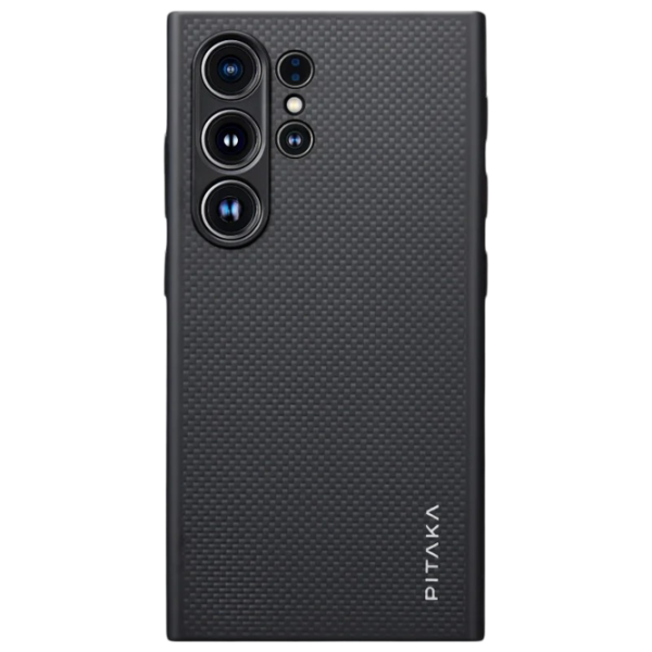 Husă pentru smartphone Samsung Galaxy S24 Ultra Pitaka / Back / TPU / Gray Black photo 2 Husă pentru smartphone Samsung Galaxy S24 Ultra Pitaka / Back / TPU / Gray Black photo 2