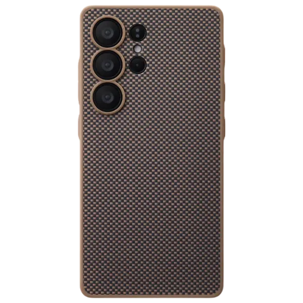 Чехол для смартфона Samsung Galaxy S25 Ultra 5G Pitaka / Back / ТПУ / Черный Золото photo 2