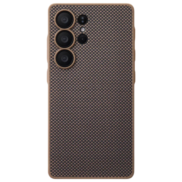 Чехол для смартфона Samsung Galaxy S25 Ultra 5G Pitaka / Back / ТПУ / Черный Золото photo 2