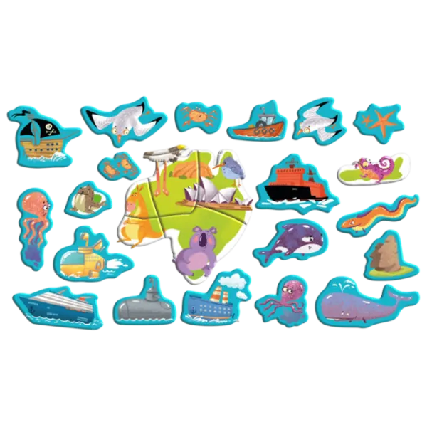 Развивающий набор DoDo World Map 3+/ Магнитный photo 2
