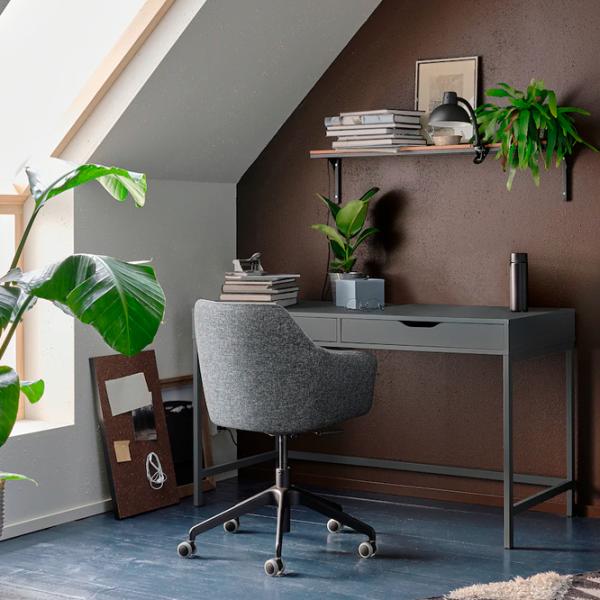 Masă de birou Ikea Alex PAL/ Dark Gray photo 3