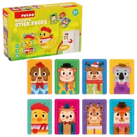 Joc educativ Puedo Stick Faces 3+/ Magnetic photo 2