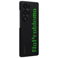 Husă pentru smartphone Samsung Galaxy S25 Ultra 5G Pitaka / MagSafe Back / PC / Green Black photo 3
