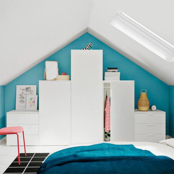 Шкаф Ikea Platsa 300 x 57см x 181.1 / ДСП / Белый photo 2