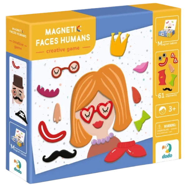 Настольная игра DoDo Faces 3+/ Магнитный photo 1