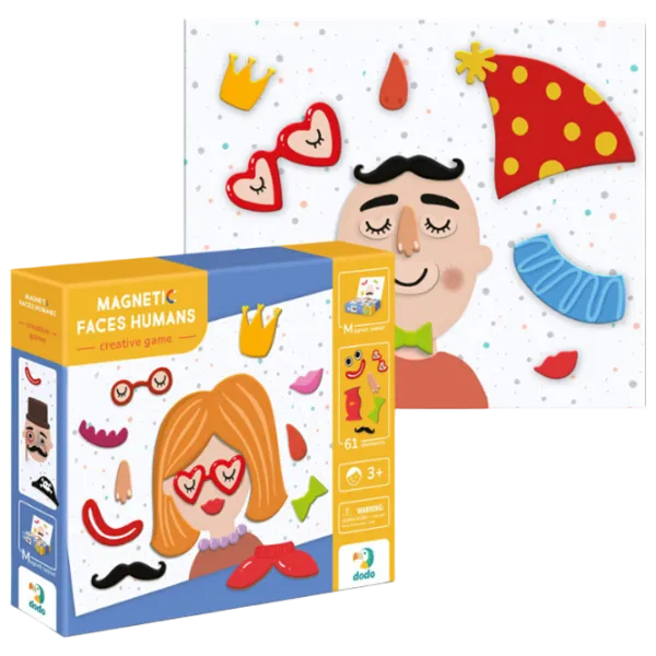 Настольная игра DoDo Faces 3+/ Магнитный photo 2