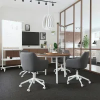 Офисный стол Ikea Mittzon ДСП/ Коричневый photo 2