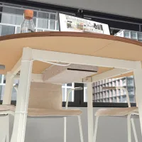 Офисный стол Ikea Mittzon ДСП/ Коричневый photo 5