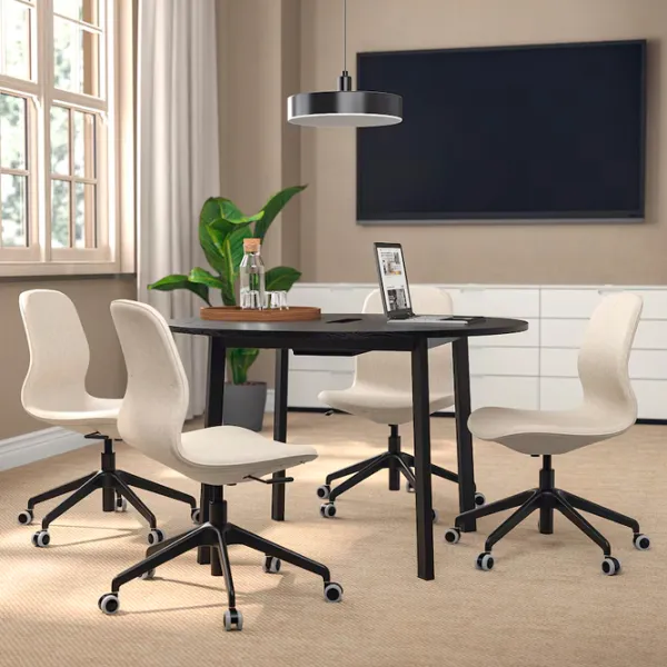 Masă de birou Ikea Mittzon PAL/ Black photo 3