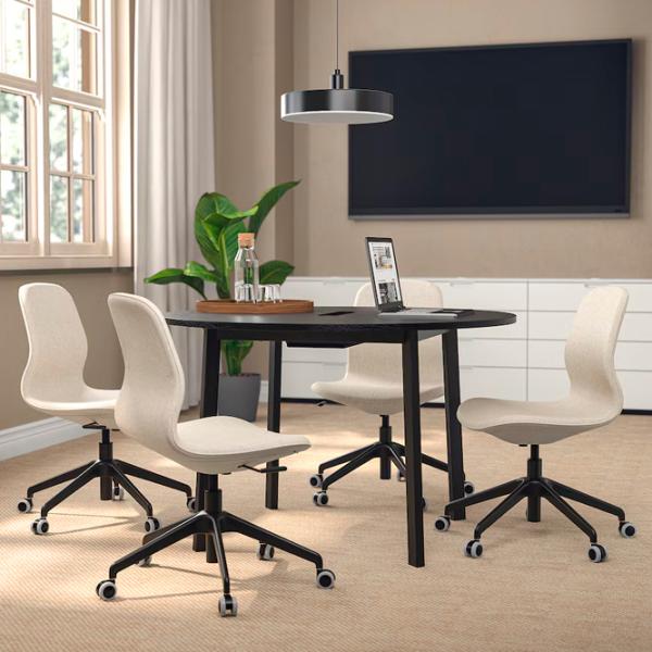 Masă de birou Ikea Mittzon PAL/ Black photo 3