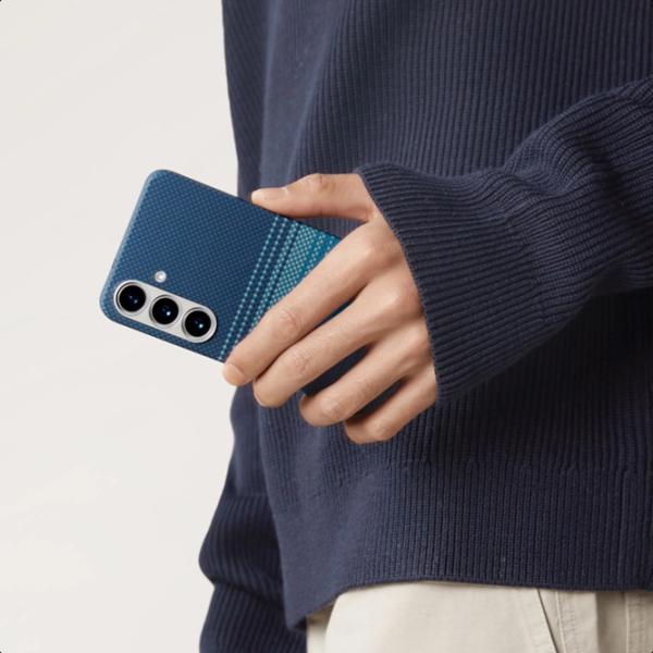 Husă pentru smartphone Samsung Galaxy S25 Plus 5G Pitaka / MagSafe Back / PC / Red Brown photo 4 Husă pentru smartphone Samsung Galaxy S25 Plus 5G Pitaka / MagSafe Back / PC / Red Brown photo 4