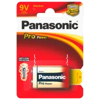 Батарейка Panasonic PRO Power 6LR61  9 В / 1 шт.