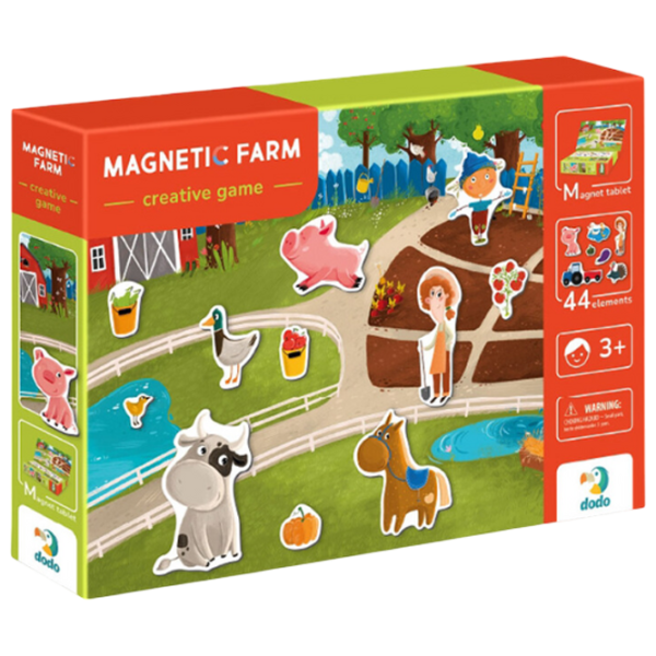 Joc educativ DoDo Farm 3+/ Magnetic  photo 1