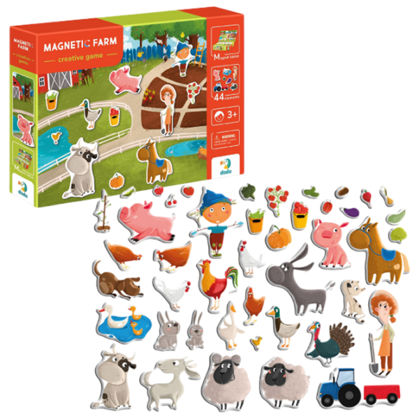 Joc educativ DoDo Farm 3+/ Magnetic  photo 3