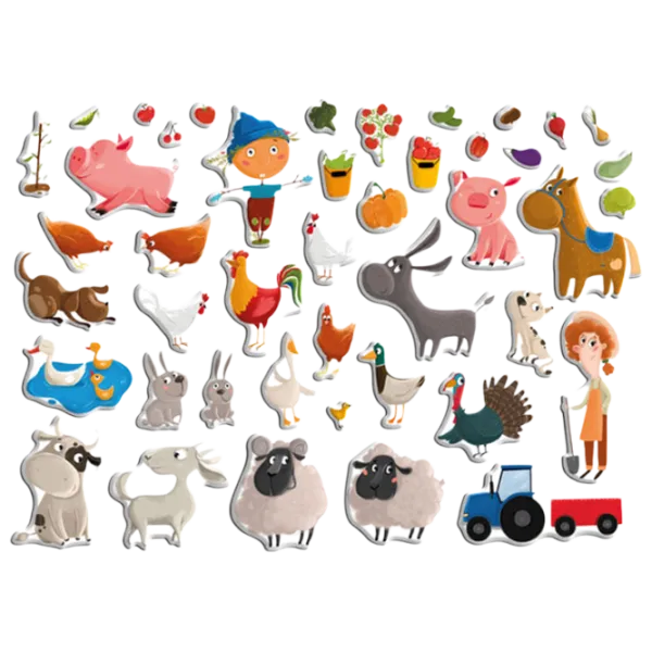 Joc educativ DoDo Farm 3+/ Magnetic  photo 4