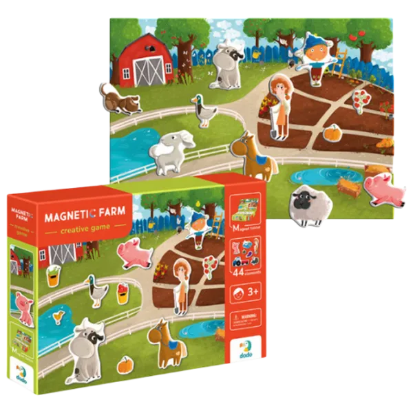 Joc educativ DoDo Farm 3+/ Magnetic  photo 5