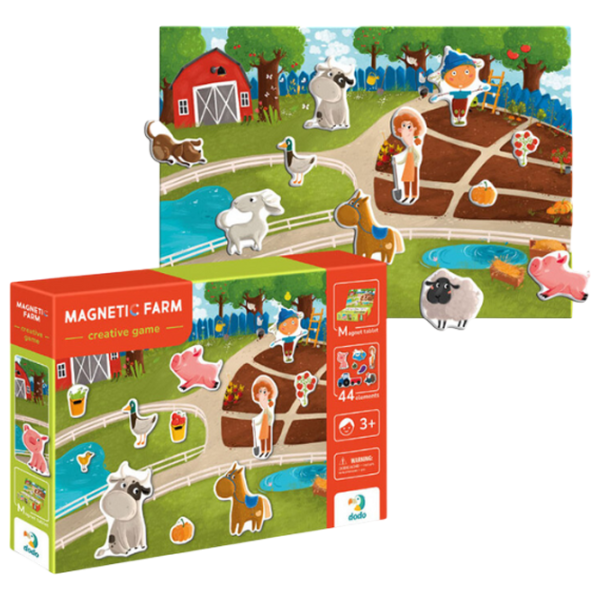 Joc educativ DoDo Farm 3+/ Magnetic  photo 5