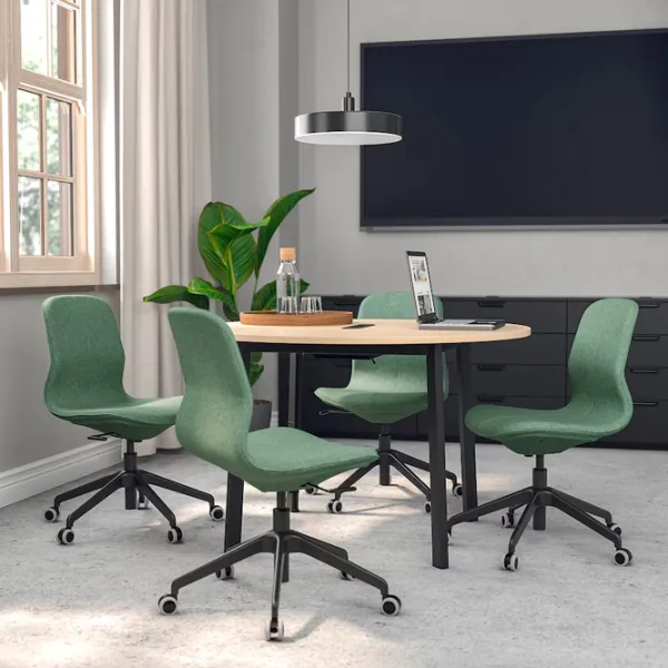 Офисный стол Ikea Mittzon ДСП/ Дуб Сонома photo 2