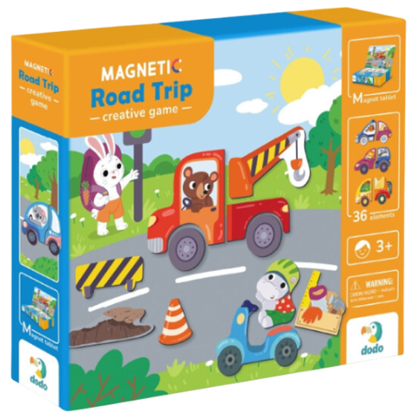 Joc educativ DoDo Road Trip 3+/ Magnetic  photo 1