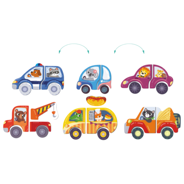 Joc educativ DoDo Road Trip 3+/ Magnetic  photo 5