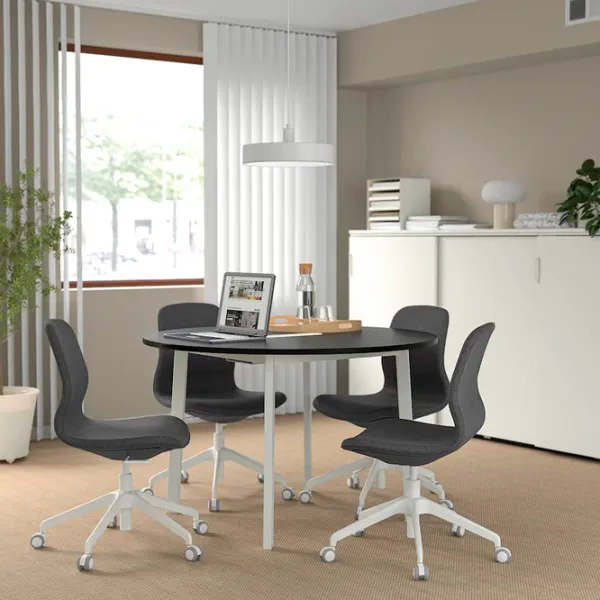 Masă de birou Ikea Mittzon PAL/ Black photo 2