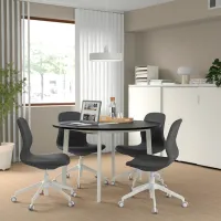 Офисный стол Ikea Mittzon ДСП/ Черный photo 2