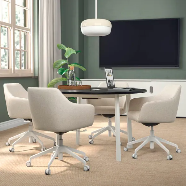 Masă de birou Ikea Mittzon PAL/ Black photo 3