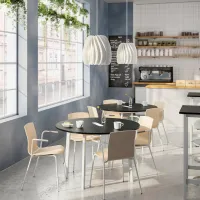 Офисный стол Ikea Mittzon ДСП/ Черный photo 4