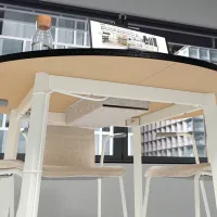 Офисный стол Ikea Mittzon ДСП/ Черный photo 8