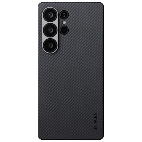 Husă pentru smartphone Samsung Galaxy S25 Ultra 5G Pitaka / MagSafe Back / PC / Gray Black photo 1 Husă pentru smartphone Samsung Galaxy S25 Ultra 5G Pitaka / MagSafe Back / PC / Gray Black photo 1