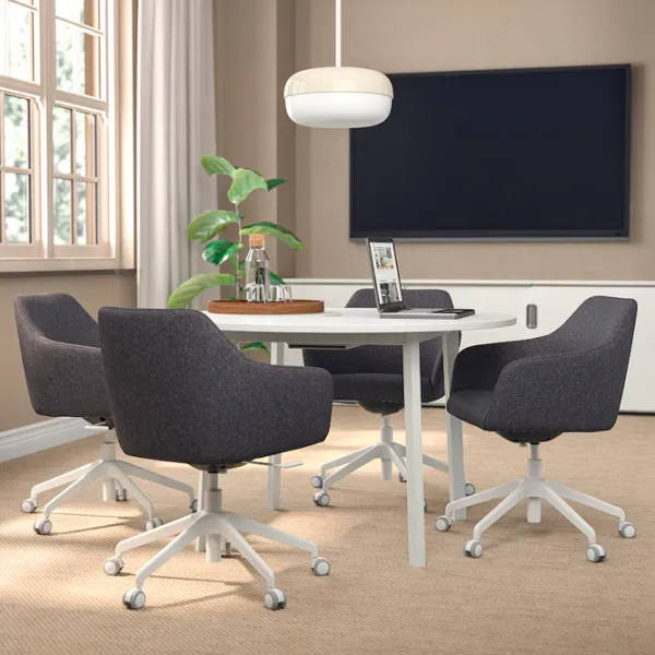 Офисный стол Ikea Mittzon ДСП/ Белый photo 2