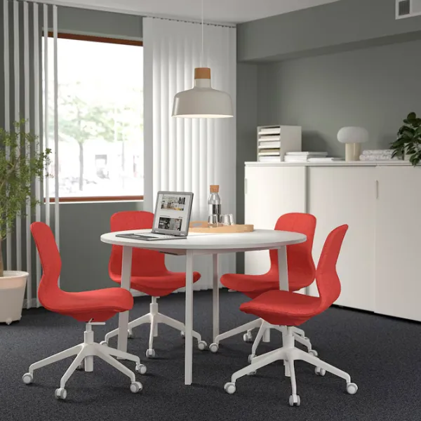 Офисный стол Ikea Mittzon ДСП/ Белый photo 3