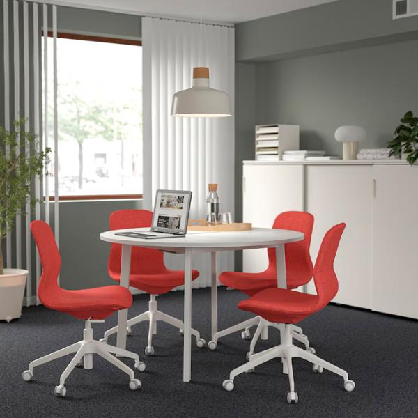 Офисный стол Ikea Mittzon ДСП/ Белый photo 3