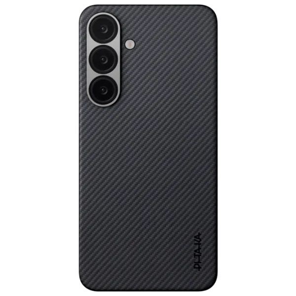 Чехол для смартфона Samsung Galaxy S25 5G Pitaka / MagSafe Back / PC / Серый Черный photo 1 Чехол для смартфона Samsung Galaxy S25 5G Pitaka / MagSafe Back / PC / Серый Черный photo 1