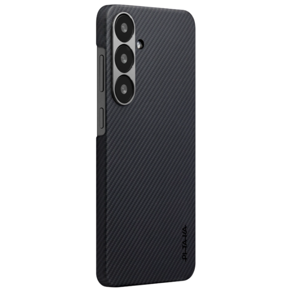 Чехол для смартфона Samsung Galaxy S25 5G Pitaka / MagSafe Back / PC / Серый Черный photo 2 Чехол для смартфона Samsung Galaxy S25 5G Pitaka / MagSafe Back / PC / Серый Черный photo 2