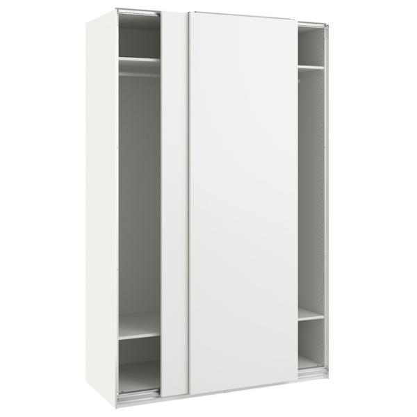 Шкаф Ikea Pax/Hasvik 150 x 66см x 236.4 / ДСП / Белый photo 2