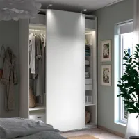 Dulap Ikea Pax/Hasvik 150 x 66 x 236.4 / DSP / Alb photo 5