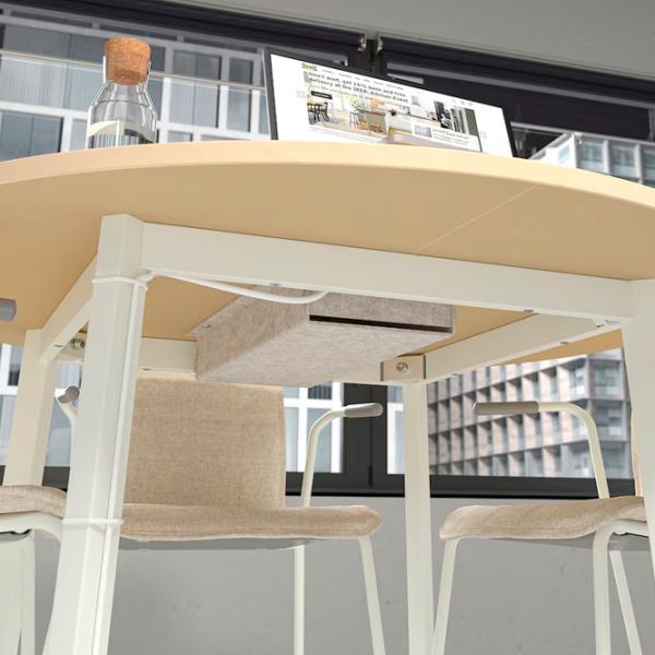 Офисный стол Ikea Mittzon ДСП/ Дуб Сонома photo 8