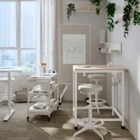 Masă de birou Ikea Trotten PAL/ Beige photo 3